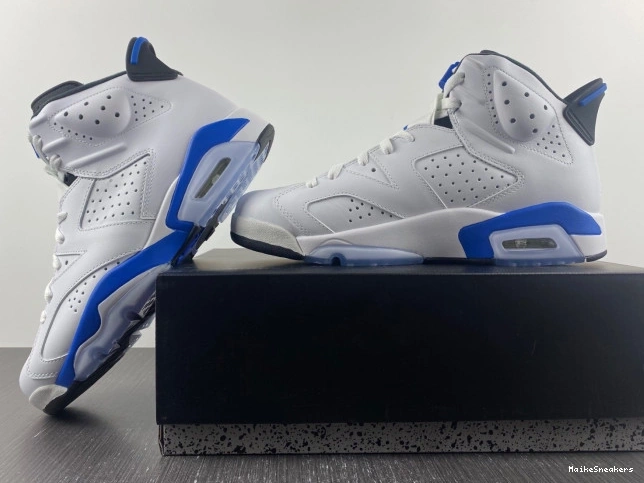 MaikeSneakers Jordan Air Blue 384664-107 6 (2014) Retro Sport 0715